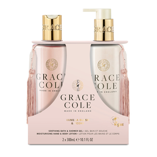 Grace Cole: Vanilla Blush & Peony Body Care Duo Set - (2 X 300ml)