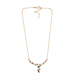GP - Citrine and Multi Gemstones Necklace (Size - 20 With 2 Inch Extender) in Vermeil Yellow Gold Overlay Sterling Silver 4.00 Ct, Silver Wt. 7.55 Gms