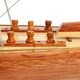 Decorative The Endeavour 1934 Sailboat Model in Red Cedar (Size 61x12.7x78.7 cm)