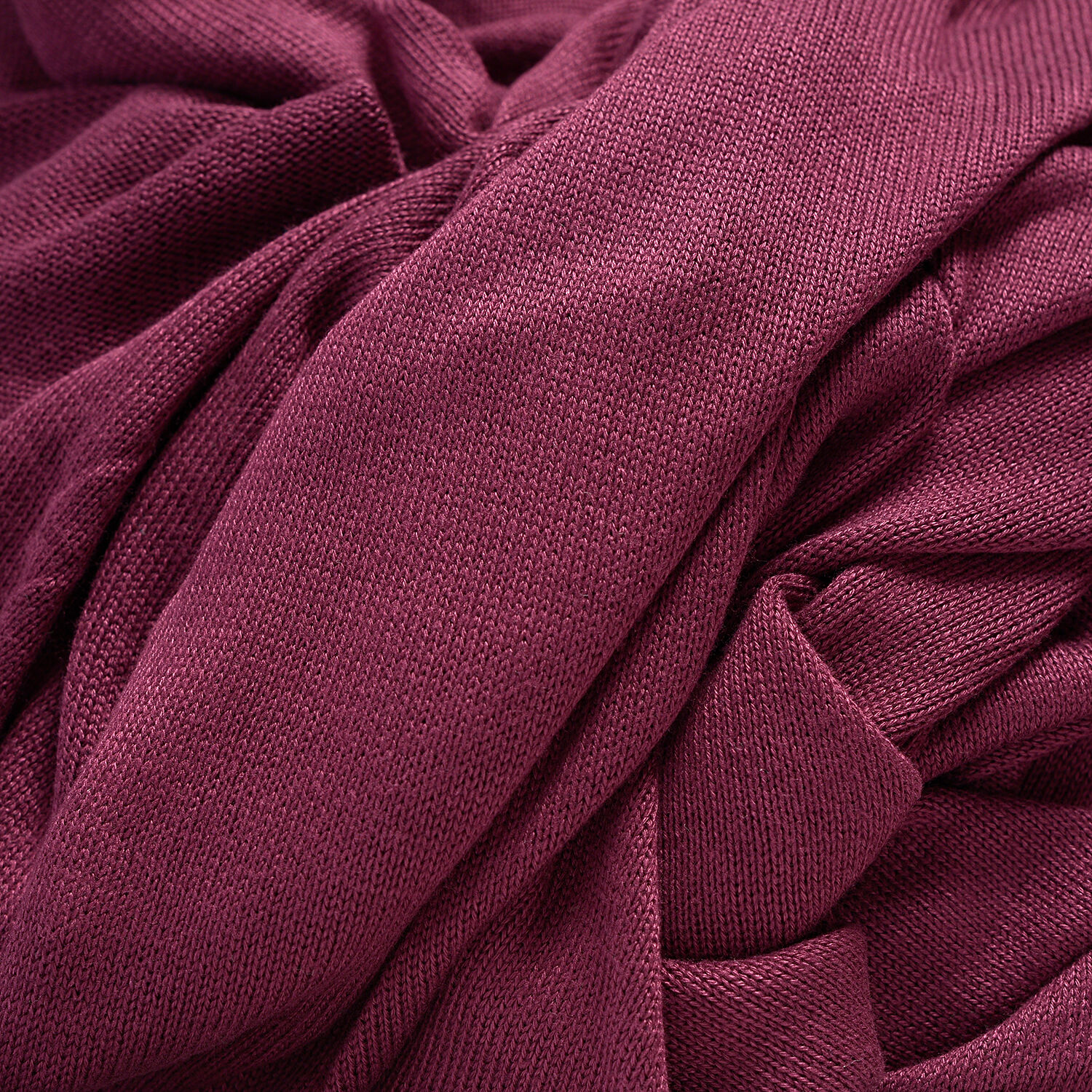 Burgundy Colour Cowl Neck Pattern Cardigan