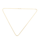 One Time Deal - 9K Yellow Gold Franco Necklace (Size - 22), Gold Wt. 3.42 Gms