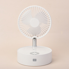 Portable and Lightweight Foldable Fan with Four Wind Speed Settings (Includes 1pc Remote Control, 1p