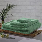3 Piece Set - 100%Egyptian Cotton Bath Towel (Size 76x137Cm), Hand Towel (Size 41x71Cm) and Face Tow