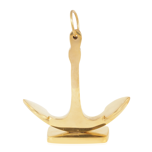 Home Decor - Anchor Paper Weight in Gold Bond