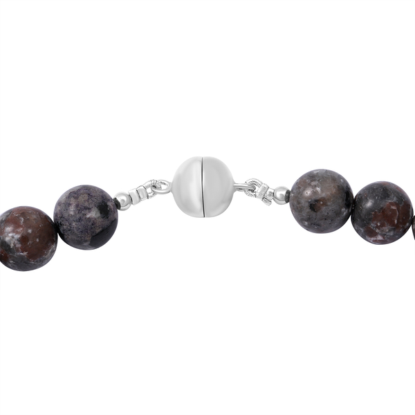Yooperlite Beads Necklace (Size - 20) in Sterling Silver 300.00 Ct.