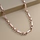 Hatton Garden Close Out Deal- Italian Made- Rose Gold Overlay Sterling Silver Figaro Belcher Necklac