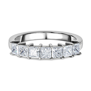 RHAPSODY 950 Platinum IGI Certified Natural Diamond (VS/E-F) Ring 1.02 Ct.