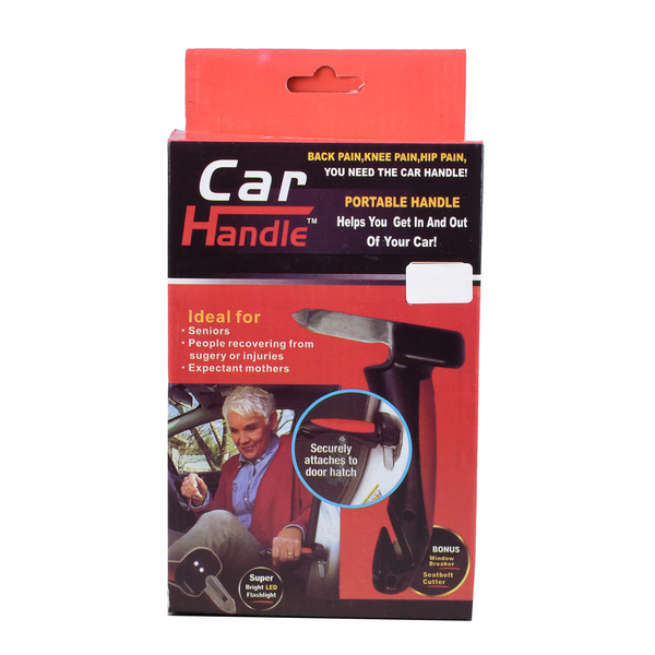 Car Handle in Black & Red Colour