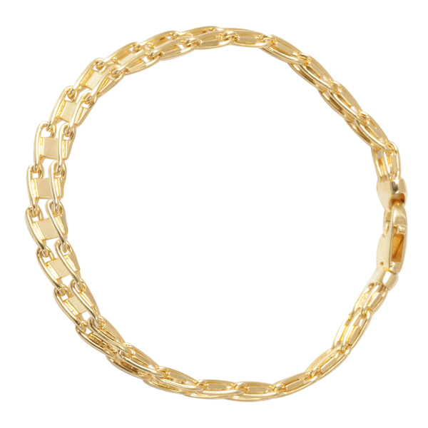 Ottoman Treasure  9K Y Gold Bracelet (Size 8), Gold wt 16.81 Gms.