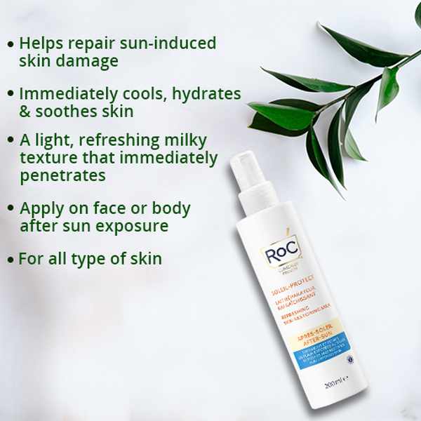 ROC: Aftersun Restoring Milk Sun Protect Refreshing - 200ml