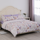 Serenity Night Comforter Set of 6 - Comforter (220x225cm), Fitted Sheet (150x200+30cm) and Pillow Ca