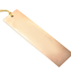 Personalized Rectangular Bookmark in Rose Gold Tone