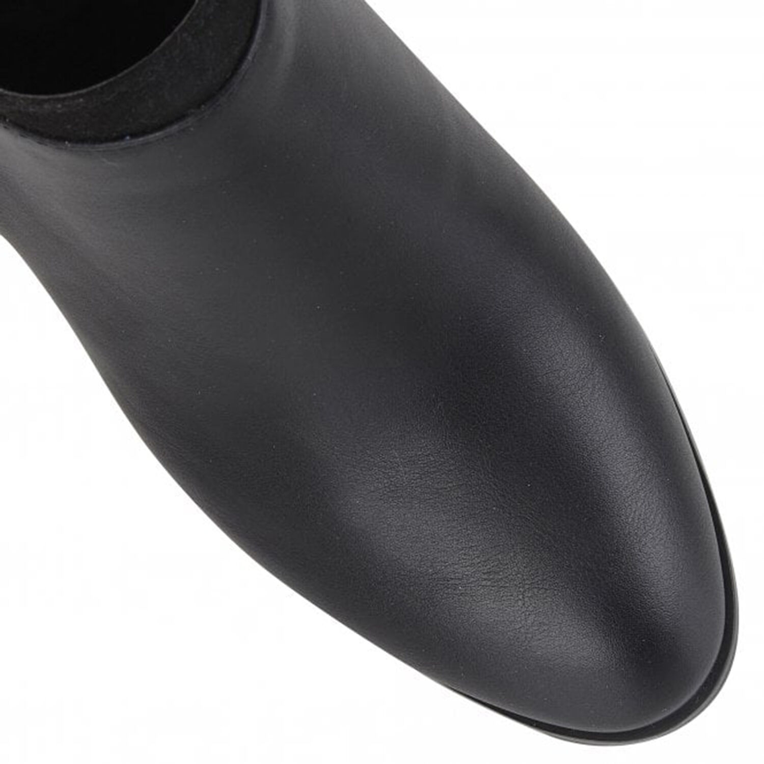 Lotus Chloe Black Faux Fur Lined Ankle Boots with Snake Skin Pattern and Zipper Closure