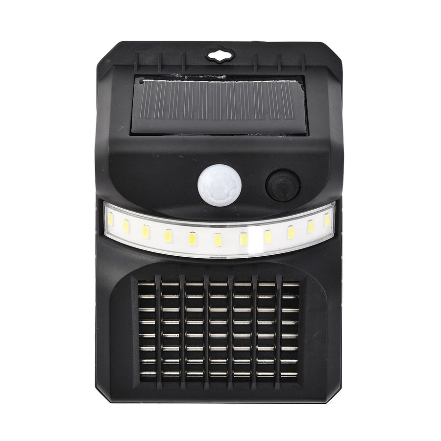 Close Out Deal - 2-In-1 Solar Bug Zapper With Motion Sensor Led Wall Lamp For Outdoor