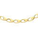 Hatton Garden Close Out Deal- 9K Yellow Gold Link Necklace (Size - 18) with Lobster Clasp, Gold Wt. 