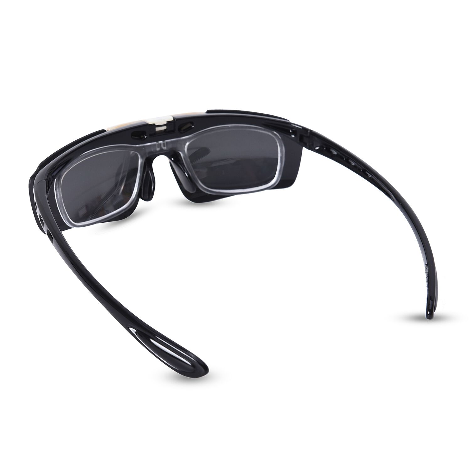 Set of 2 - Double-Layer Clamshell Design Reversible Sunglasses