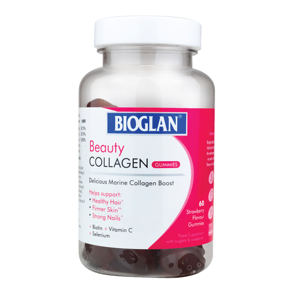 Bioglan: Bio Collagen Strawberry Flavour Gummies - 60 Gummies