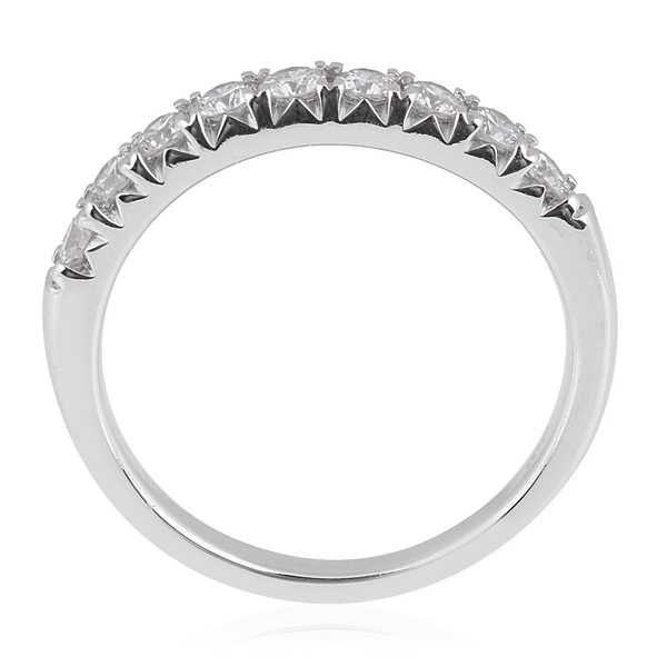 10K White Gold Diamond (I1-I3/G-H) Ring 0.50 Ct.