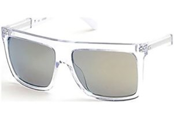 GUESS Square Sunglasses with Green Lenses