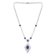 Lapis Lazuli and Amethyst Necklace (Size - 18)