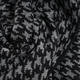 Jacquard Knit Kimono (L: 100m, W: 100cm) - Grey and Black