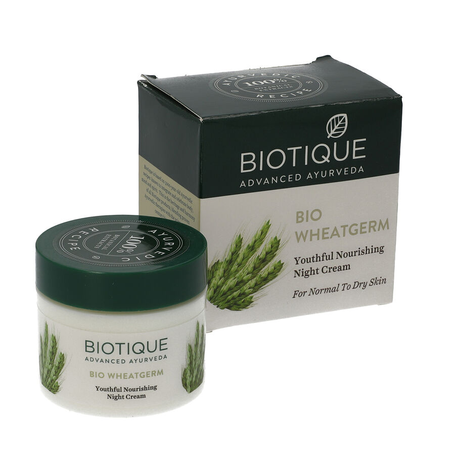 Biotique Wheatgerm Youthful Nourishing Night Cream 3499946 TJC