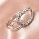 Rachel Galley Rhodium Overlay Sterling Silver Ring