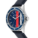 BEN SHERMAN Multi Colour Dial 3 ATM Water Resistant Watch with Navy Leather Strap