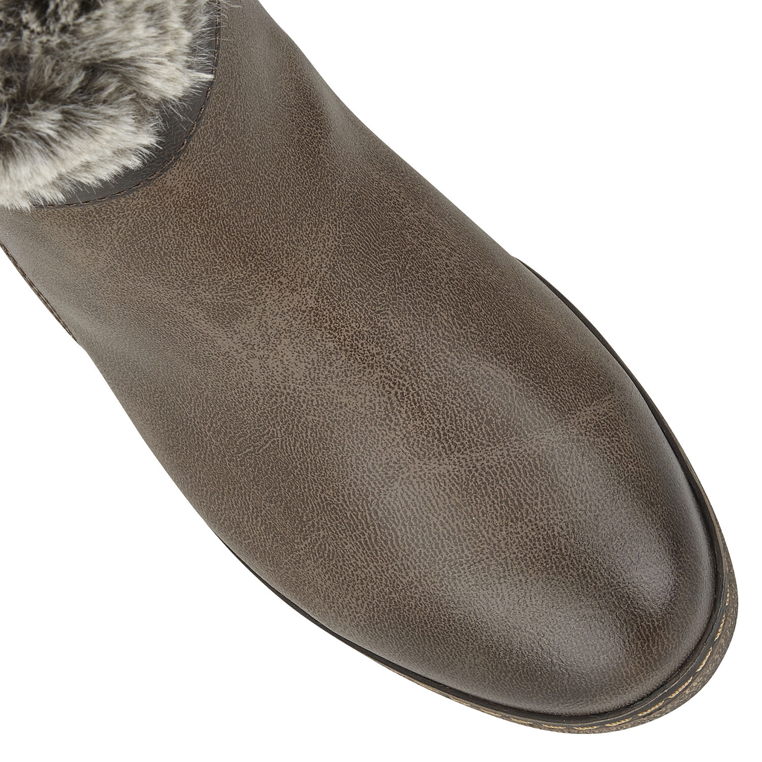 Lotus Charmaine Heeled Mid-Calf Ladies Boots (Size 7) - Brown