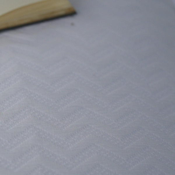 Woven in Portugal Pique Bedspread Waves White 240x260 cm 80% Egyptian Cotton 20% Polyester for stren