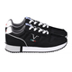19V69 ITALIA Mens Sneaker Shoes (Size - 7) - Black