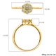 14K Yellow Gold SGL Certified Natural Yellow Diamond (SI/I1) Ring 0.50 Ct.
