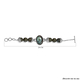 Labradorite Bracelet (Size - 7.5 with Extender) in Stainless Steel 20.60 Ct.