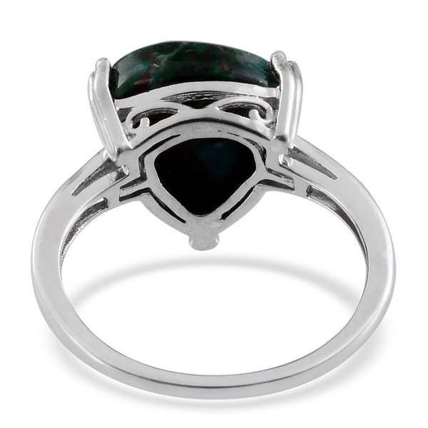Table Mountain Shadowkite (Trl) Solitaire Ring in Platinum Overlay Sterling Silver 8.500 Ct.