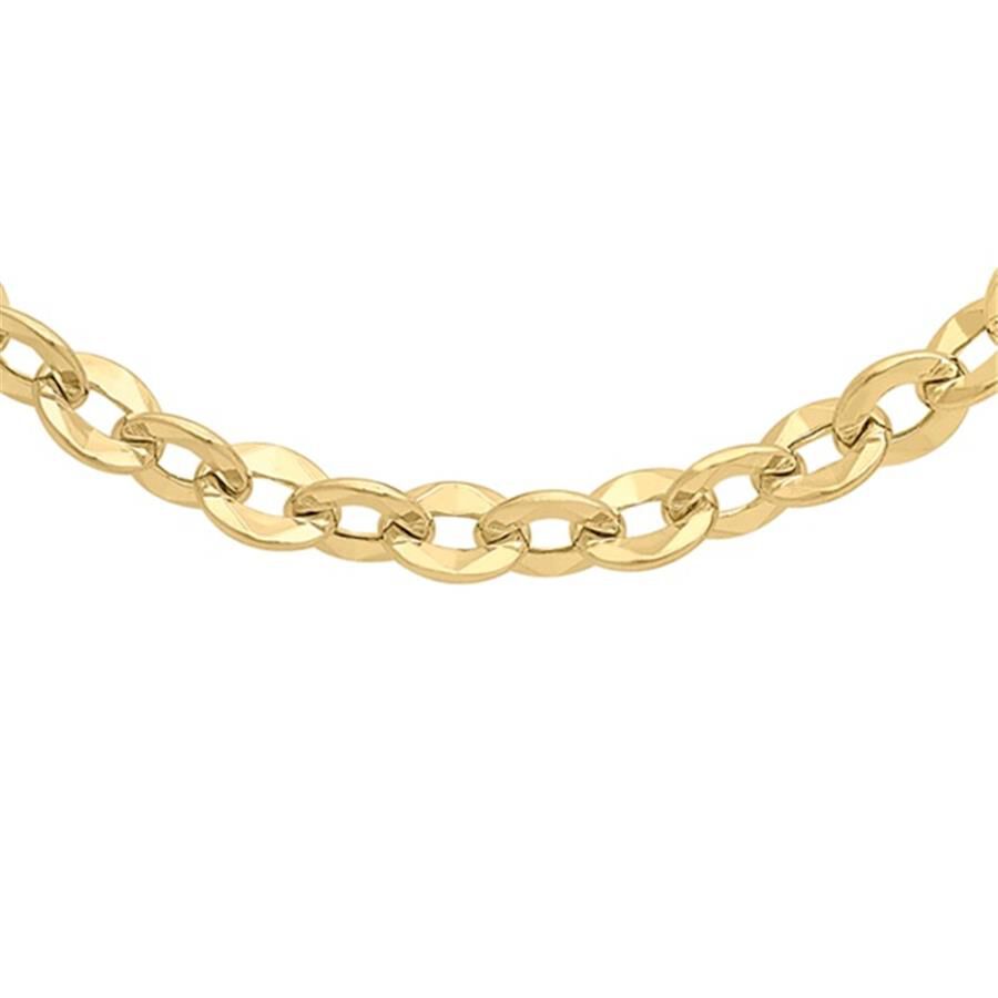 Deal 9K Y Gold Diamond Cut Trace Chain 