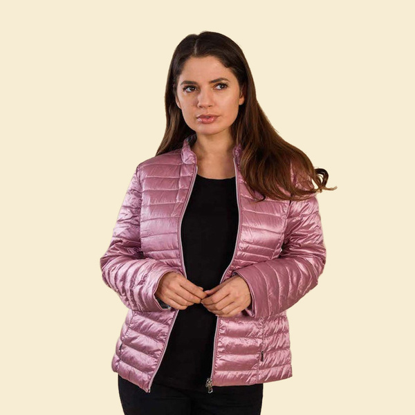 TAMSY Reversible Floral Print Padded Jacket (Size 10) - Pink & Multi