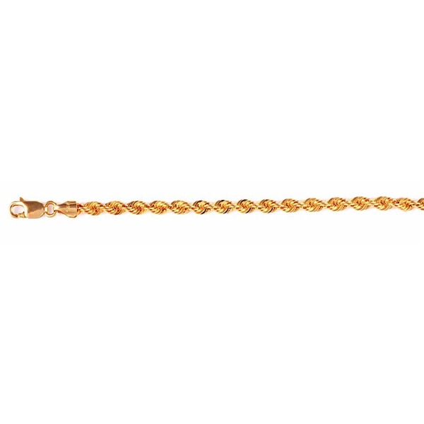 18K Yellow Gold Rope Chain (Size 18), Gold Wt. 5.50 Gms.
