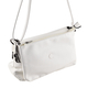 Bulaggi Collection - Cindy Crossbody Bag with Zipper Closure (Size 30x22x15 Cm) - White