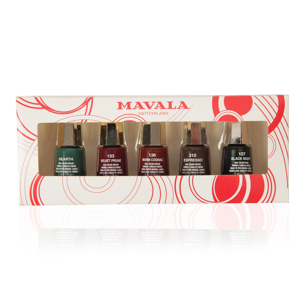 Mavala 5 Nail Polish Set - Classic Winter Colours