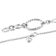 RACHEL GALLEY Allegro Link Rhodium Overlay Sterling Silver Pendant With Chain (Size 18,24,30), Silver wt 12.24 Gms.