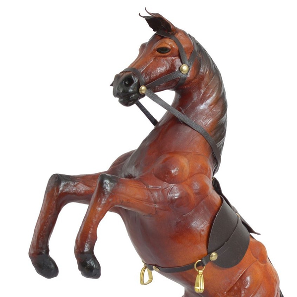 Made in India -  Handmade with Genuine Leather  Horse Ornament