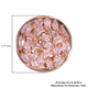 9K Rose Gold Natural Pink Diamond Fire Cracker Earrings(with Push Back) 0.25 Ct.