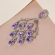 Moroccan Amethyst Pendant in Platinum Overlay Sterling Silver 1.52 Ct.
