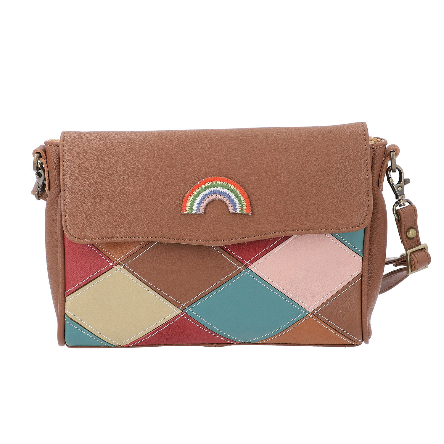 tan coloured bag