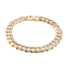 One Time Close Out Deal- 9K Yellow Gold Curb Bracelet (Size 7.5), Gold wt. 7.78 Gms
