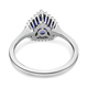 RHAPSODY 950 Platinum AAAA Tanzanite and Diamond (VS/E-F) Ring 2.11 Ct.