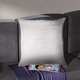 TJC Faux Fur Cushion Cover (Size 45 Cm) - Grey