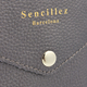 SENCILLEZ 100% Genuine Leather Cell Phone Crossbody Bag with Shoulder Strap (Size 18x12x1Cm) - Bronze