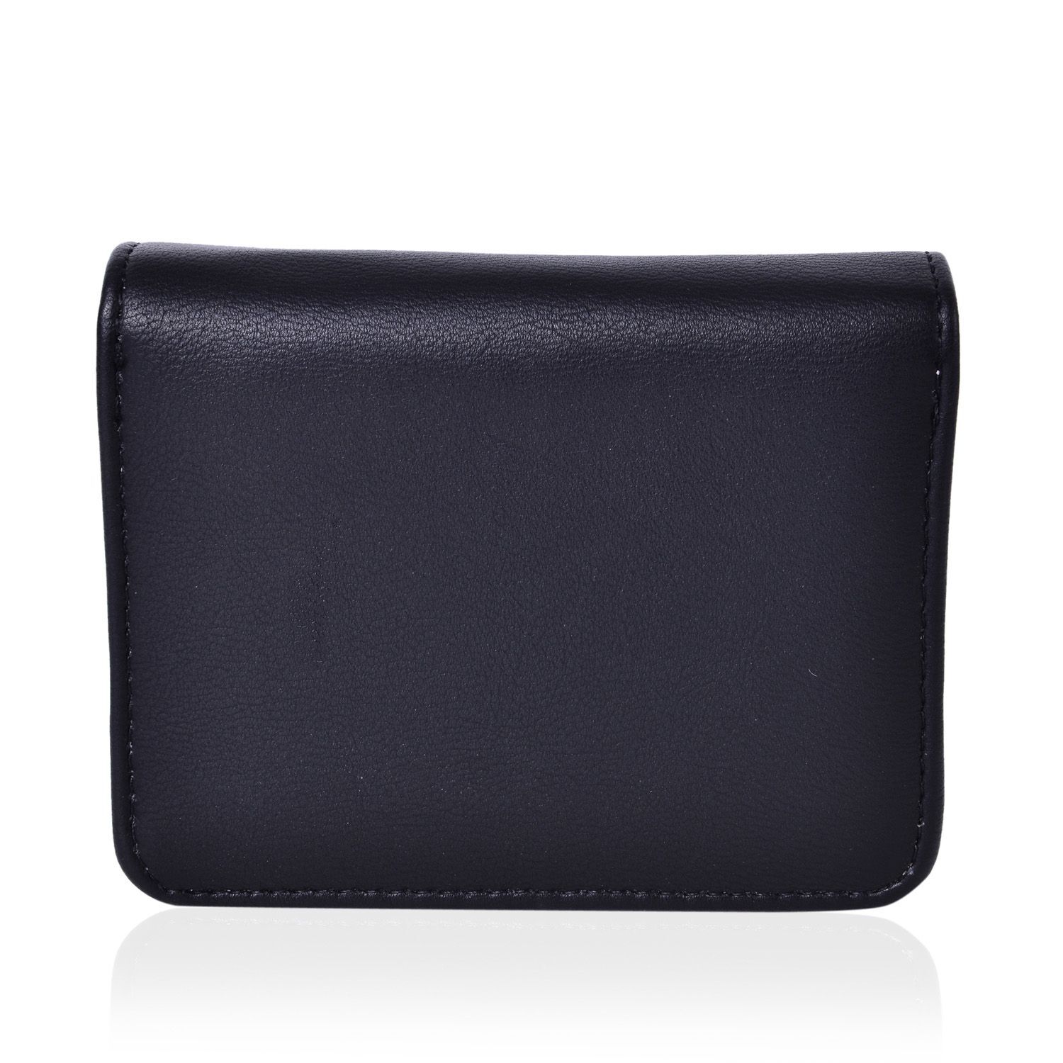 Dancing Ballerina Embroidered Black Colour Ladies Wallet with Multiple Card Slots (Size 13X9X3 Cm)