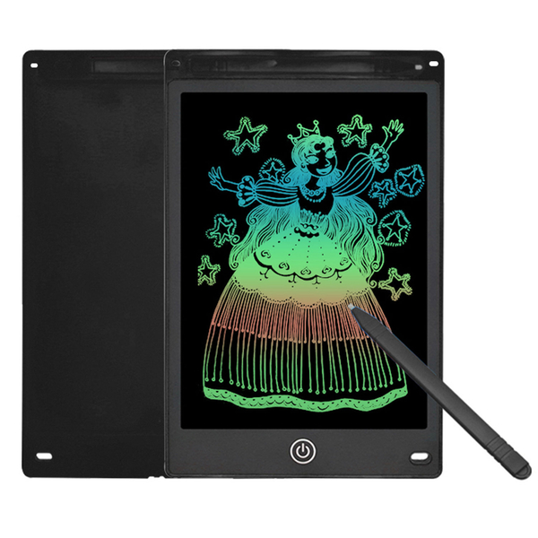 Doodle 8.5 inch LCD Colour Screen Writing Tablet with Stylus - Black